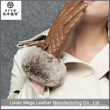 China wholesale high quality leather protective gloves